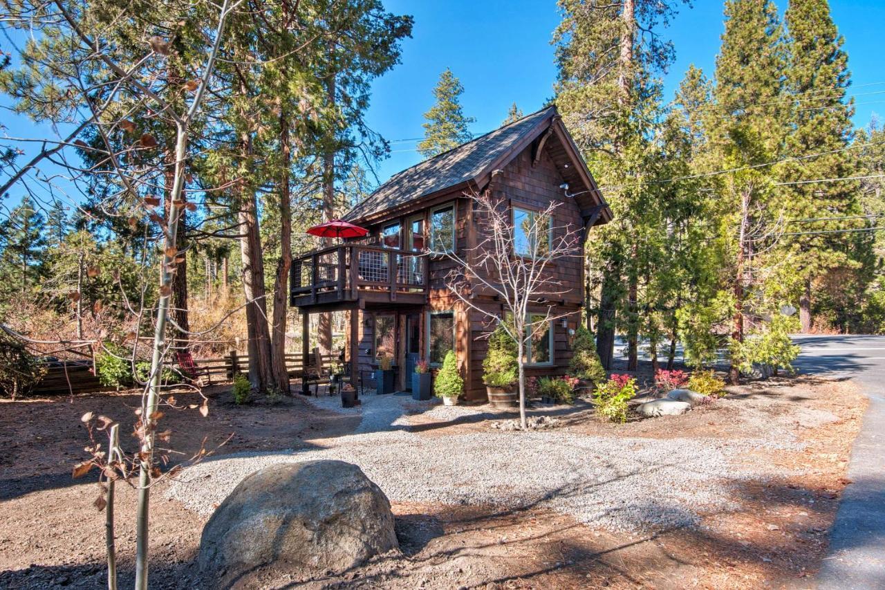 Modern Lakeside Cabin Walk To Dock And Tahoe City Eksteriør bilde