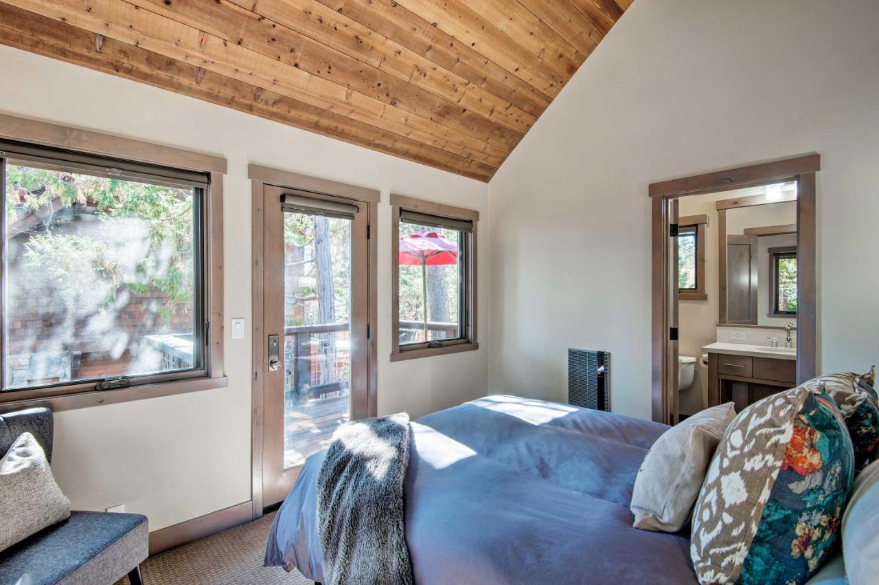 Modern Lakeside Cabin Walk To Dock And Tahoe City Eksteriør bilde
