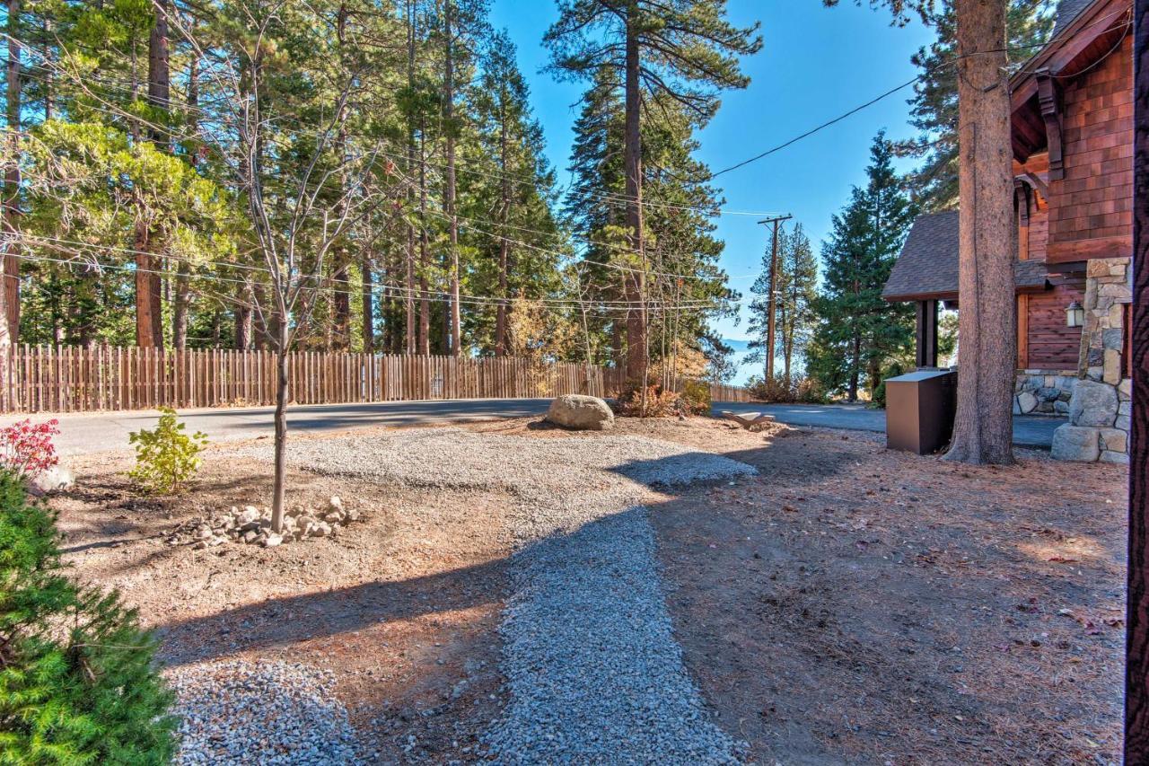 Modern Lakeside Cabin Walk To Dock And Tahoe City Eksteriør bilde